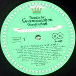 Gisela May – Gisela May Singt Brecht LP Plak - Görsel 3