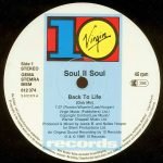 Soul II Soul – Back To Life (Club Mix) 12'' Maxi Single Plak - Görsel 3