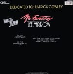Lee Marrow ‎– Mr. Fantasy / Shanghai (Remix) 12'' Maxi Single Plak - Görsel 3
