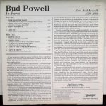 Bud Powell – Bud Powell In Paris LP Plak - Görsel 2