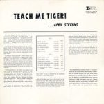 April Stevens – Teach Me Tiger! LP Plak - Görsel 2