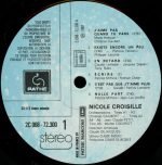 Nicole Croisille – J'Aime Pas Quand Tu Pars LP Plak - Görsel 3