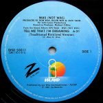 Was (Not Was) – Tell Me That I'm Dreaming / Out Come The Freaks (Dub) 12'' Maxi Single Plak - Görsel 3