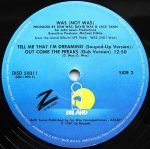 Was (Not Was) – Tell Me That I'm Dreaming / Out Come The Freaks (Dub) 12'' Maxi Single Plak - Görsel 4
