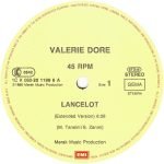 Valerie Dore – Lancelot (Extended Version) 12'' Maxi Single Plak - Görsel 2