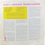 Muzică Populară Transilvăneană LP Plak - Görsel 2