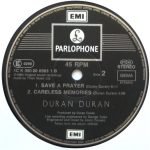 Duran Duran – Save A Prayer 12'' Maxi Single Plak - Görsel 4