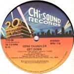 Gene Chandler – Get Down 12'' Maxi Single Plak