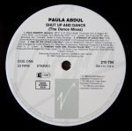 Paula Abdul – Shut Up And Dance (The Dance Mixes) LP Plak - Görsel 5