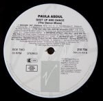 Paula Abdul – Shut Up And Dance (The Dance Mixes) LP Plak - Görsel 6