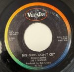 The 4 Seasons – Big Girls Don't Cry 45lik Plak (Rock 'N Roll)