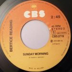 Bertrice Reading – Sunday Morning 45lik Plak - Görsel 2