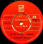 Charles Bonzo – Allah Allah Yababa 45lik Plak - Görsel 2