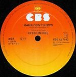 Eyes On Fire – Mama Don't Know / Jumping Jack 12'' Maxi Single Plak - Görsel 3