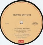 Franco Battiato - La Voce Del Padrone LP Plak - Görsel 3