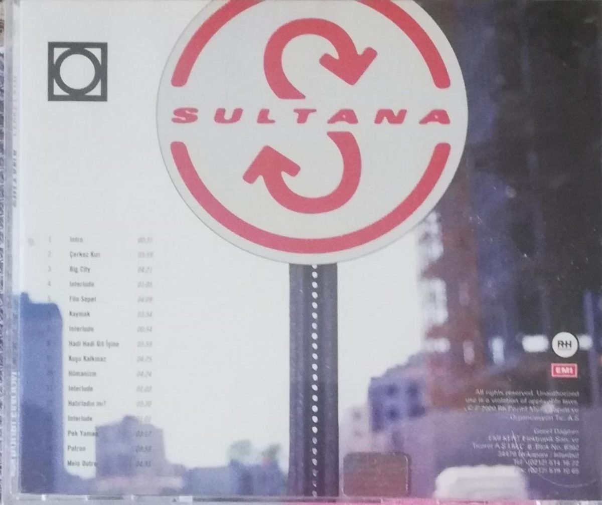 Sultana – Çerkez Kızı CD - Görsel 2