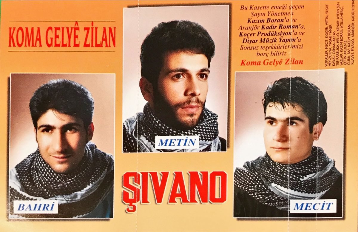 Şivano ‎– Koma Gelye Zilan Kürtçe Kaset - Görsel 3