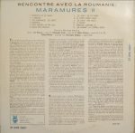 Orchestra George Vancu – Maramureș II LP Plak - Görsel 2