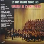 Chœurs De L'Armée Rouge Dirigés Par Boris Alexandrov – Les Plus Grands Succès Des Chœurs De L'Armée Rouge 2LP Plak