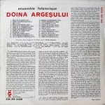 Ensemble Folklorique „Doina Argeșului“ – Ensemble Folklorique „Doina Argeșului“ LP Plak - Görsel 2