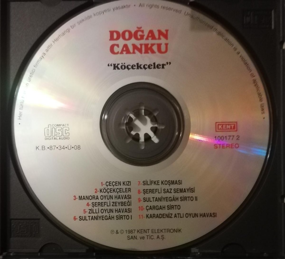 Doğan Canku – Köçekçeler CD - Görsel 3