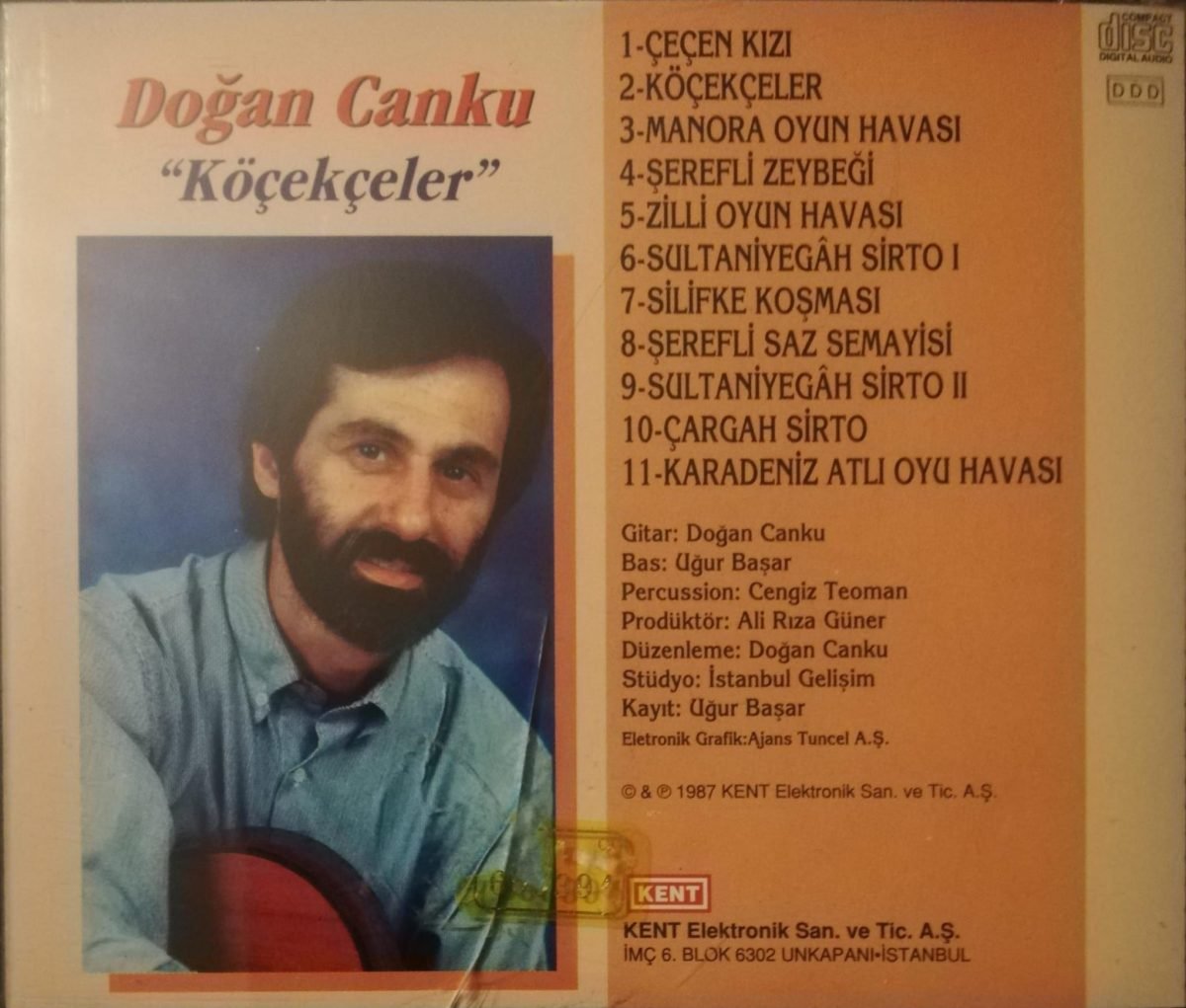 Doğan Canku – Köçekçeler CD - Görsel 2