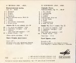 Robert Schumann – Fantastic Pieces / Sonata No. 2 CD - Görsel 4