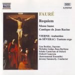 Fauré – Requiem • Messe Basse • Cantique De Jean Racine / Andantino / Tantum Ergo CD
