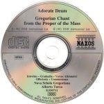 Adorate Deum – Gregorian Chant From The Proper Of The Mass CD - Görsel 2