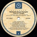 Nettwerk Sound Sampler (Food For Thought) LP Plak - Görsel 3