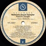 Nettwerk Sound Sampler (Food For Thought) LP Plak - Görsel 4