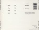 Philip Glass – Glassworks CD - Görsel 3
