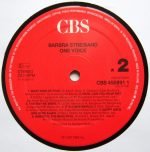 Barbra Streisand – One Voice LP Plak - Görsel 5