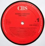 Barbra Streisand – One Voice LP Plak - Görsel 6