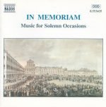 In Memoriam - Music For Solemn Occasions CD