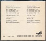 Dmitri Shostakovich – Preludes and Fugues for Piano, Op. 87 Nos. 11-16 CD - Görsel 2