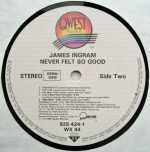James Ingram – Never Felt So Good LP Plak - Görsel 4
