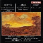Britten / Finzi / Holst – Cantata Misericordium / Requiem Da Camera / Psalms 86 & 148 CD