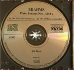 Brahms – Piano Sonatas Nos. 1 And 2 CD - Görsel 2
