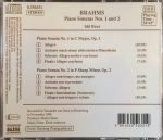 Brahms – Piano Sonatas Nos. 1 And 2 CD - Görsel 3