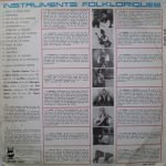 Orchestre Gheorghe Zamfir – Instruments Folkloriques LP Plak - Görsel 2
