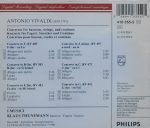 Vivaldi – 6 Bassoon Concertos = Fagottkonzerte CD - Görsel 3