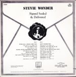 Stevie Wonder – Signed Sealed & Delivered LP Plak - Görsel 2