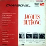 Jacques Dutronc – Chansons... LP Plak - Görsel 2
