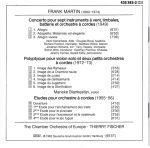 Frank Martin – Polyptyque; Etudes; Concerto Pour 7 Instruments a Vent CD - Görsel 4