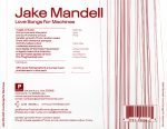 Jake Mandell – Love Songs For Machines CD (IDM) - Görsel 3