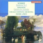 Schmidt / Hindemith – Symphony No. 3, Concerto For Orchestra CD