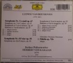 Ludwig van Beethoven – Symphonies Nos. 5 & 8 / Ouvertüre "Fidelio" CD - Görsel 3