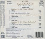 Haydn – Symphonies Vol. 10 (No. 30 "Alleluja" • No. 55 "The Schoolmaster" • No. 63 "La Roxelane") CD - Görsel 2