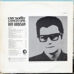Roy Orbison – Cry Softly Lonely One LP Plak - Görsel 3